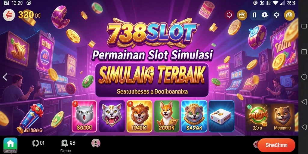 Tampilan menarik dari gameplay 738SLOT yang mendebarkan.