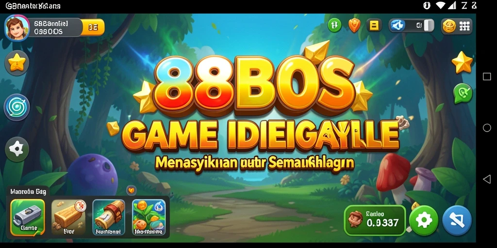 Tangkapan layar utama 88BOS menampilkan gameplay Idle yang menarik.