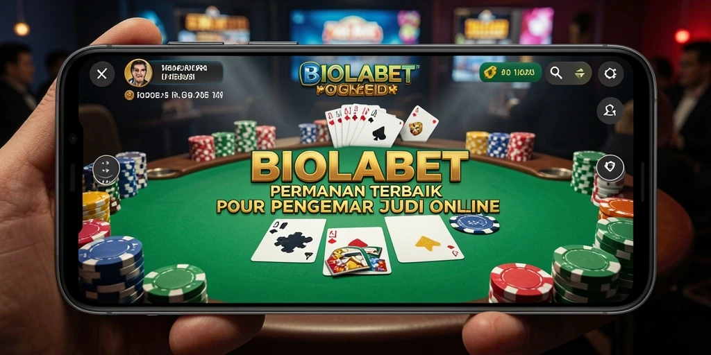 Tangkapan layar gameplay <strong>BIOLABET</strong> menampilkan aksi seru saat bermain Poker.