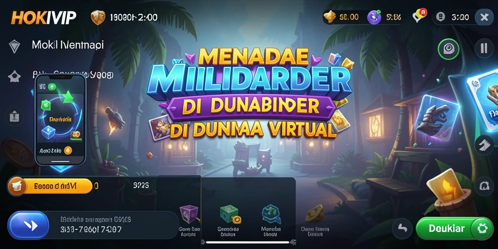 Tampilan keseruan gameplay HOKIVIP yang menantang.