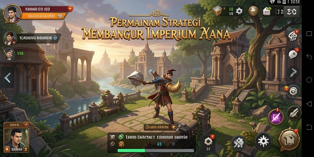 Tampilan gameplay SLG yang menawan di SD107.
